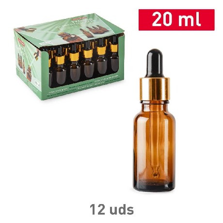 KOZMETIKAI ÜVEG CSEPEGTETŐS 20ML