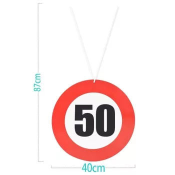 NYAKLÁNC "50" 87X40CM