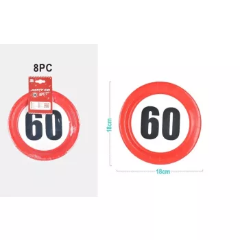 PAPÍRTÁNYÉR "60" 18CM 8DB-OS
