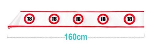 VÁLLSZALAG "18" 160CM
