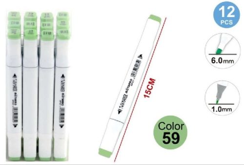 SZÖVEGKIEMELŐ FILC 2 VÉGŰ TENGERZÖLD 15CM 59