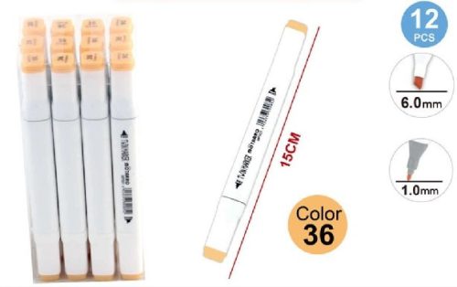 SZÖVEGKIEMELŐ FILC 2 VÉGŰ TOPÁZ 15CM 36