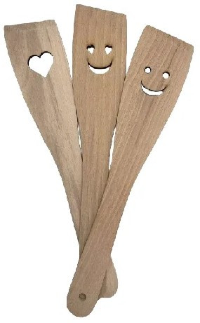 SPATULA FA VEGYES ARCOK 30X5,5CM