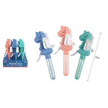 BUBORÉKFÚJÓ KÉZI 30ML LÓ 22CM 12DB/DISPLAY