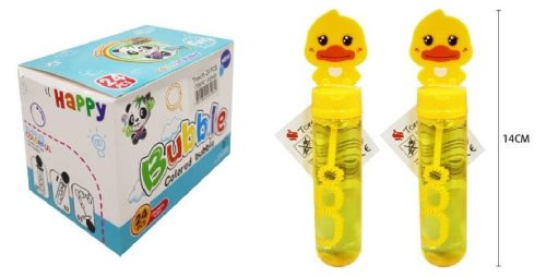 BUBORÉKFÚJÓ 30ML KACSA 14CM 24DB/DISPLAY