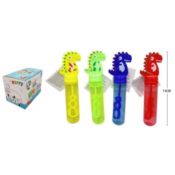 BUBORÉKFÚJÓ 30ML DÍNÓ 14CM 24DB/DISPLAY