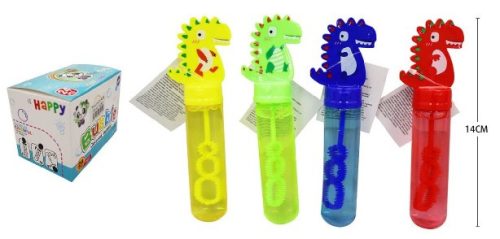 BUBORÉKFÚJÓ 30ML DÍNÓ 14CM 24DB/DISPLAY