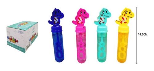 BUBORÉKFÚJÓ 30ML DÍNÓ III. 14CM 24DB/DISPLAY