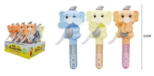 BUBORÉKFÚJÓ KÉZI 30ML ELEFÁNT 22CM 12DB/DISPLAY