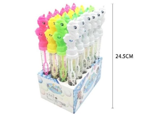 BUBORÉKFÚJÓ KÉZI UNIKORNIS 24,5CM 24DB/DISPLAY