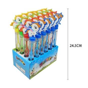 BUBORÉKFÚJÓ KÉZI UNIKORNIS 24,5CM 24DB/DISPLAY