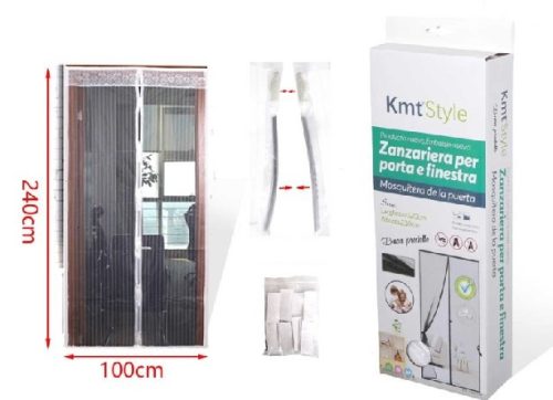 SZÚNYOGHÁLÓ MÁGNESES FEHÉR 240X100CM