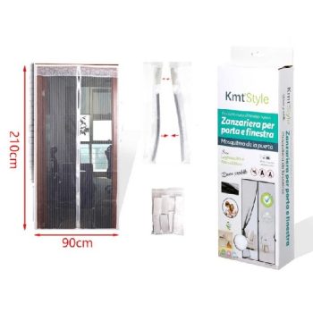 SZÚNYOGHÁLÓ MÁGNESES FEHÉR 210X90CM