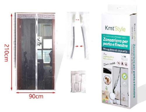 SZÚNYOGHÁLÓ MÁGNESES FEHÉR 210X90CM