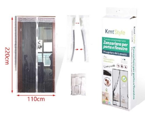 SZÚNYOGHÁLÓ MÁGNESES FEHÉR 220X110CM