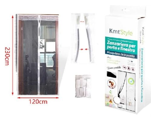 SZÚNYOGHÁLÓ MÁGNESES FEHÉR 230X120CM