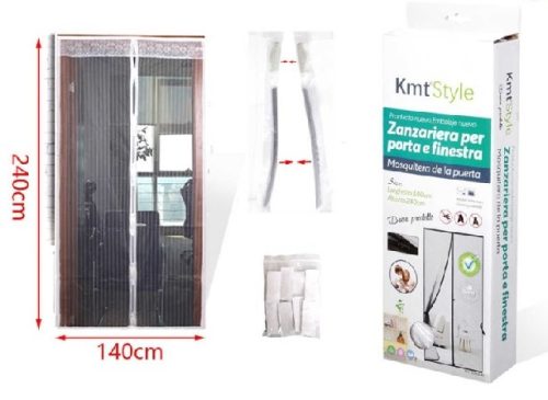 SZÚNYOGHÁLÓ MÁGNESES FEHÉR 240X140CM