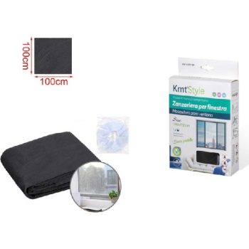 SZÚNYOGHÁLÓ FEKETE 100X100CM