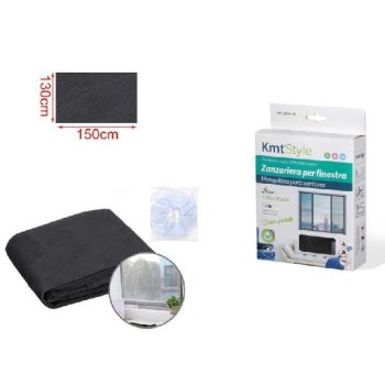 SZÚNYOGHÁLÓ FEKETE 130X150CM