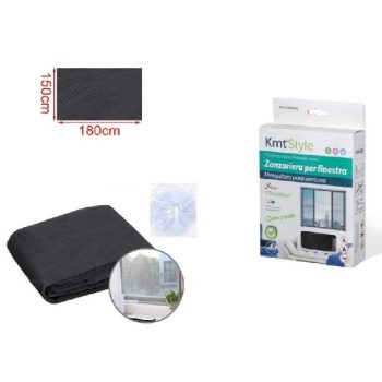 SZÚNYOGHÁLÓ FEKETE 150X180CM