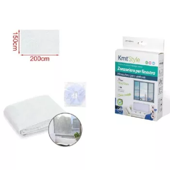 SZÚNYOGHÁLÓ FEHÉR 150X200CM