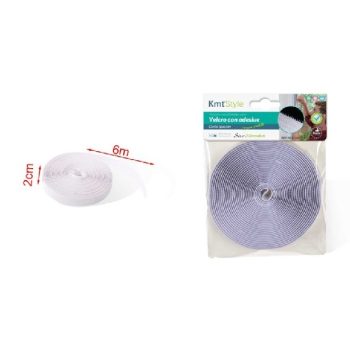 SZÚNYOGHÁLÓ RÖGZÍTŐ ÖNTAPADÓS FEHÉR 6M 2CM