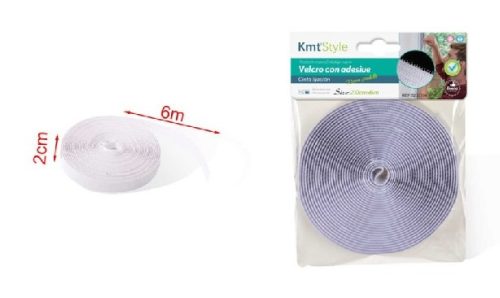 SZÚNYOGHÁLÓ RÖGZÍTŐ ÖNTAPADÓS FEHÉR 6M 2CM