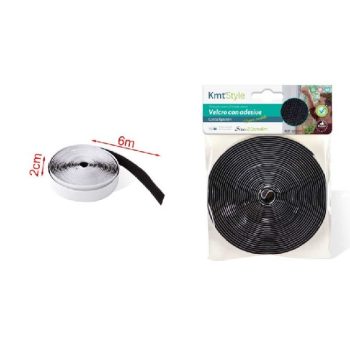 SZÚNYOGHÁLÓ RÖGZÍTŐ ÖNTAPADÓS FEKETE 6M 2CM