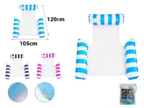 ÚSZÓMATRAC HÁLÓS FELFÚJHATÓ 105X120CM 3F.