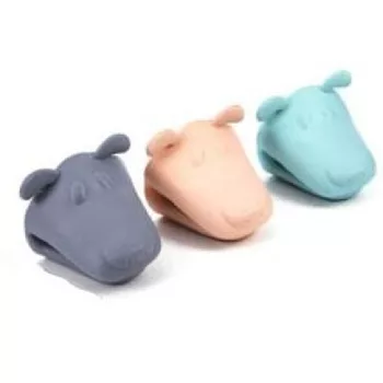 EDÉNYFOGÓ SZILIKON 12CM ÁLLAT MINTÁS 2F. SZÍN