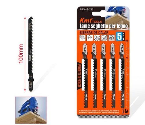 DEKOPÍR FŰRÉSZLAP T224D 10CM 5DB-OS