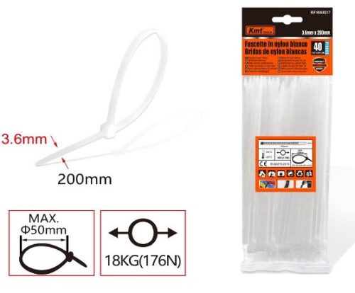 GYORSKÖTÖZŐ 3,6MM 40DB-OS 20CM