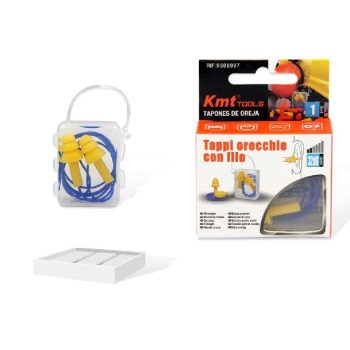 FÜLDUGÓ ZSINÓRRAL SZILIKON 1PÁR