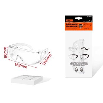 VÉDŐSZEMÜVEG 16X16X6CM