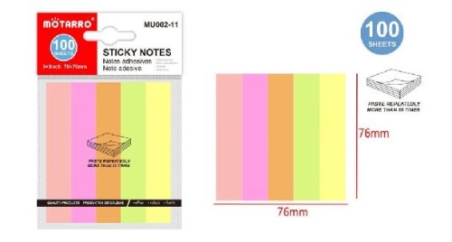 POST-IT 7,6X7,6CM 100LAP