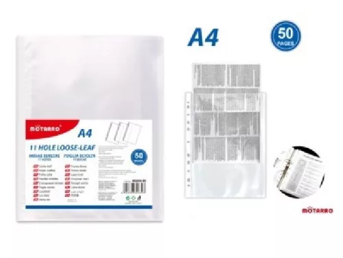 IRATTARTÓ TASAK LEFŰZHETŐ A4 50 DB