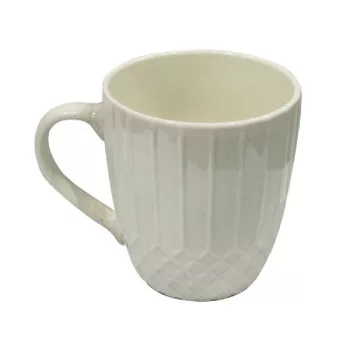BÖGRE FEHÉR KERÁMIA ANYAGÁBAN MINTÁS 200ML