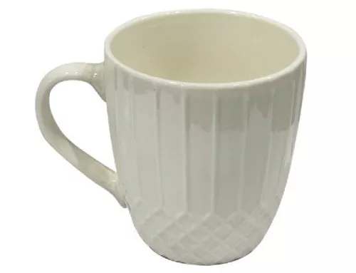 BÖGRE FEHÉR KERÁMIA ANYAGÁBAN MINTÁS 200ML