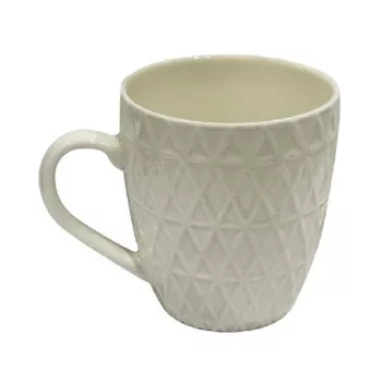 BÖGRE FEHÉR KERÁMIA ANYAGÁBAN MINTÁS 200ML