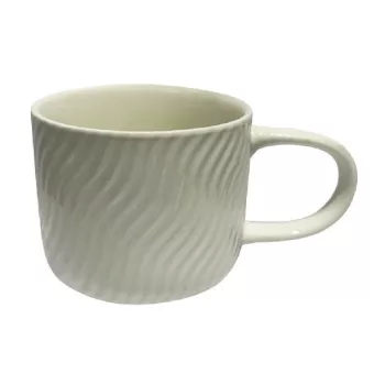 BÖGRE FEHÉR KERÁMIA ANYAGÁBAN MINTÁS 200ML