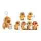 CAPYBARA PLÜSS KULCSTARTÓ 12CM TÖBBFÉLE