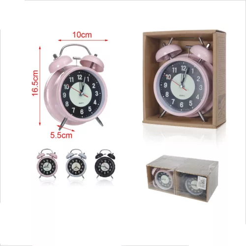 ÉBRESZTŐÓRA 16,5X10X5,5CM 3F.