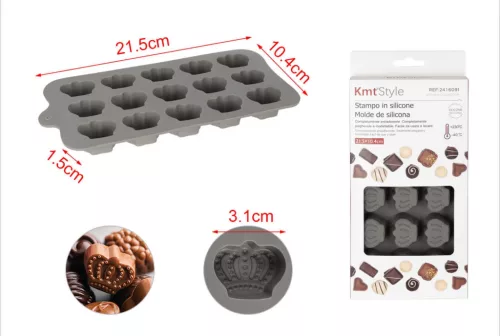 SÜTŐFORMA SZILIKON 20,5*10,4*1,5CM