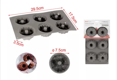 SÜTŐFORMA SZILIKON 29,5*17,5*3,5CM