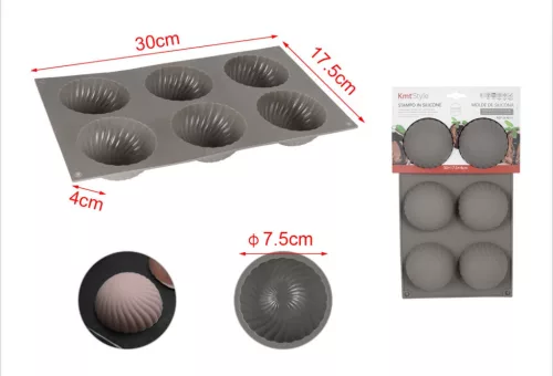 SÜTŐFORMA SZILIKON 30*17,5*4CM