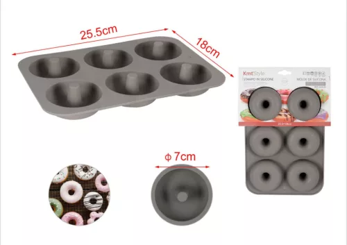 SÜTŐFORMA SZILIKON 25,5*18CM