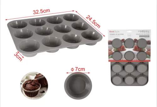 SÜTŐFORMA SZILIKON 32,5*24,5*3CM