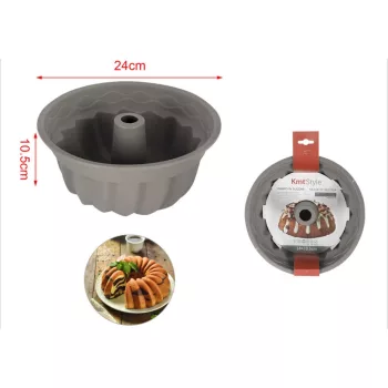 SÜTŐFORMA KUGLÓF SZILIKON 24*10,5CM