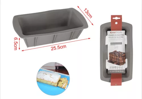 SÜTŐFORMA SZILIKON 25,5*13*6,5CM