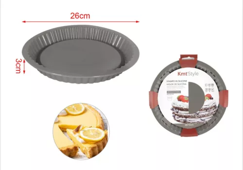 SÜTŐFORMA SZILIKON 26*3CM